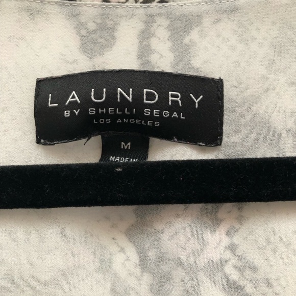 Laundry By Shelli Segal Snake Python Print Button Down Midi Dress - Picture 7 of 7